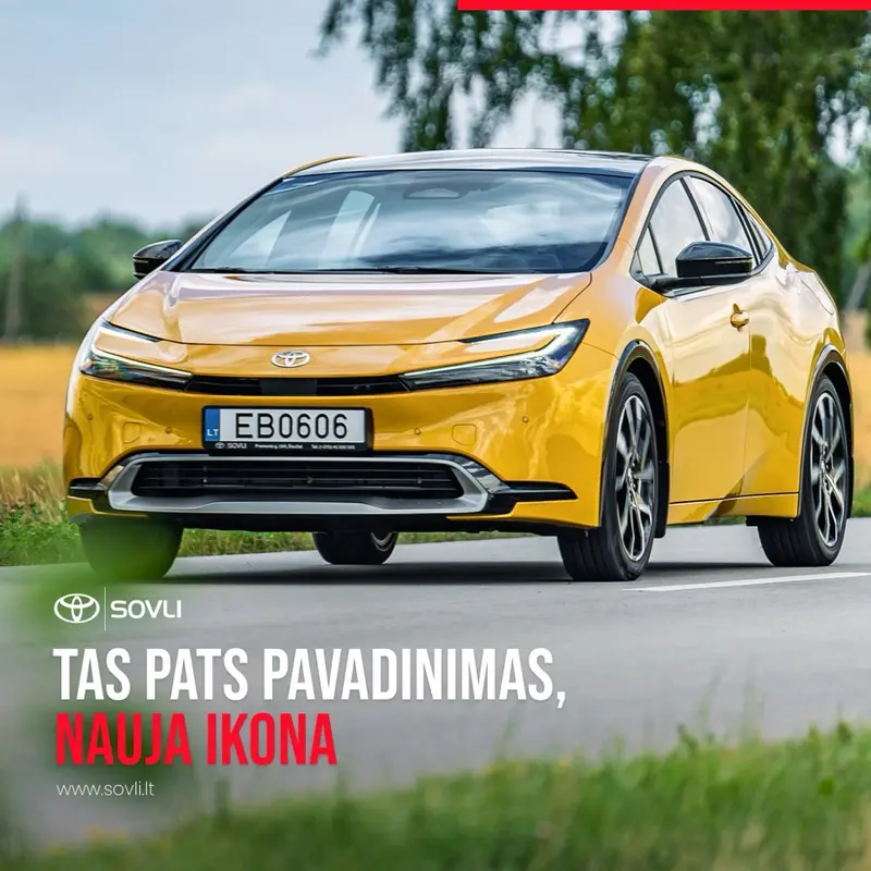 Įrašas klientui: Toyota / UAB „Sovli“