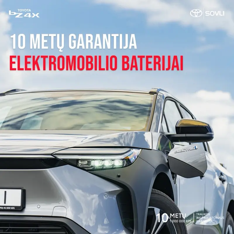 Įrašas klientui: Toyota / UAB „Sovli“