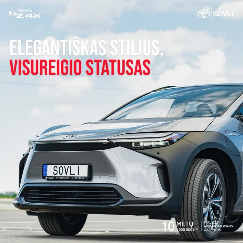 Įrašas klientui: Toyota / UAB „Sovli“